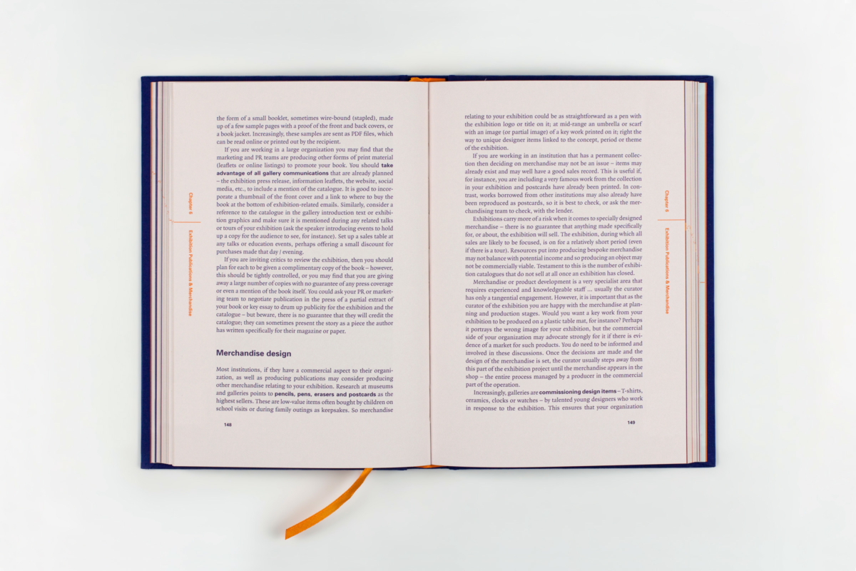 Adrian George: The Curator‘s Handbook, book design